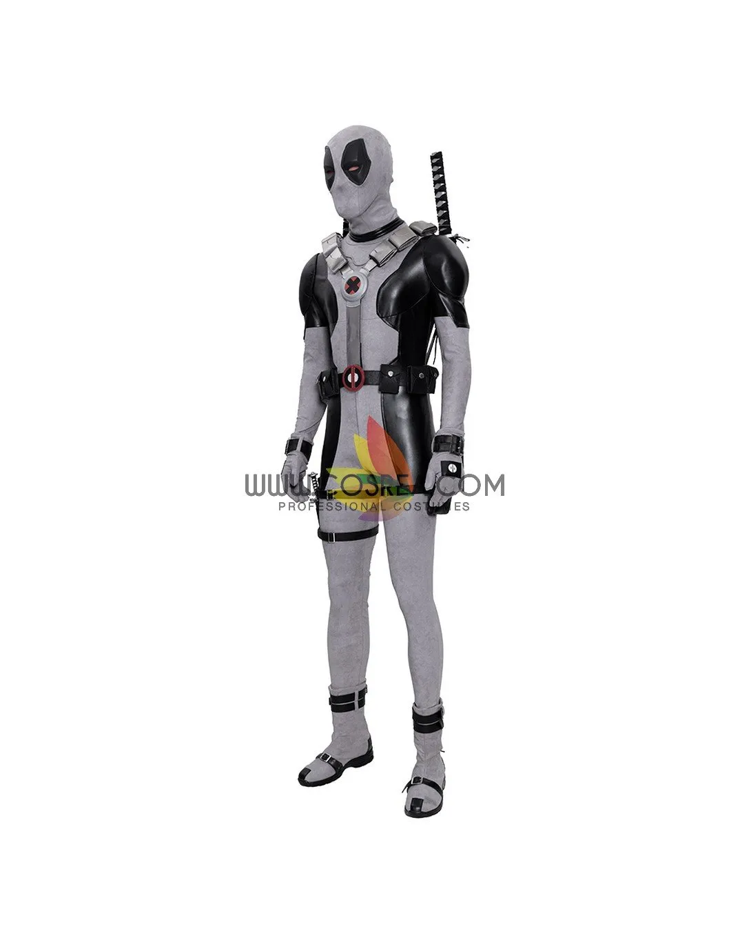 Deadpool Grey X-Force Cosplay Costume