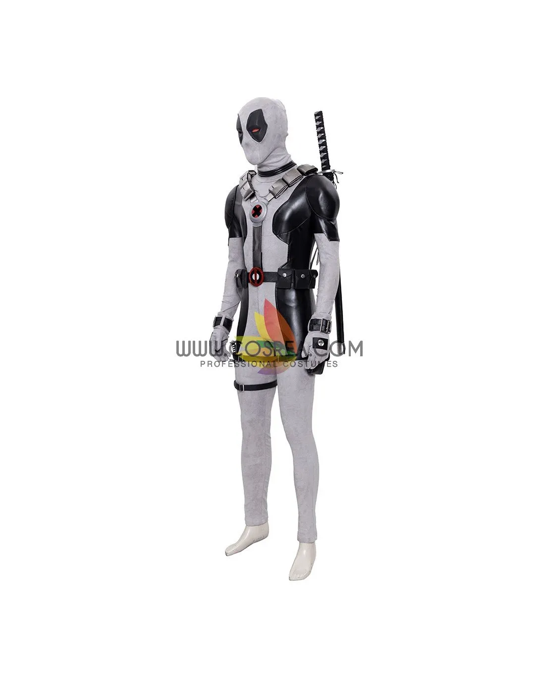 Deadpool Grey X-Force Cosplay Costume