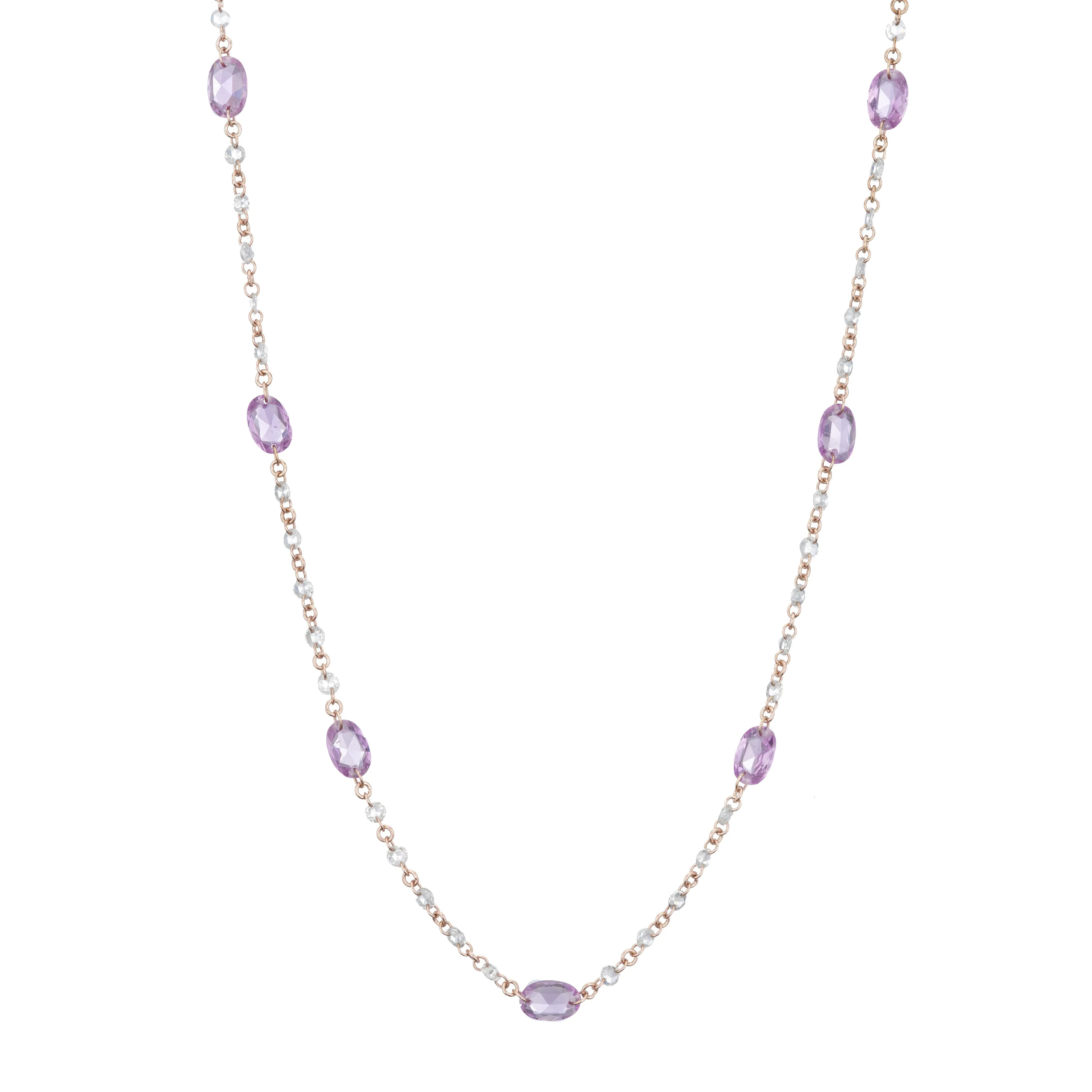 Delilah Pink Necklace