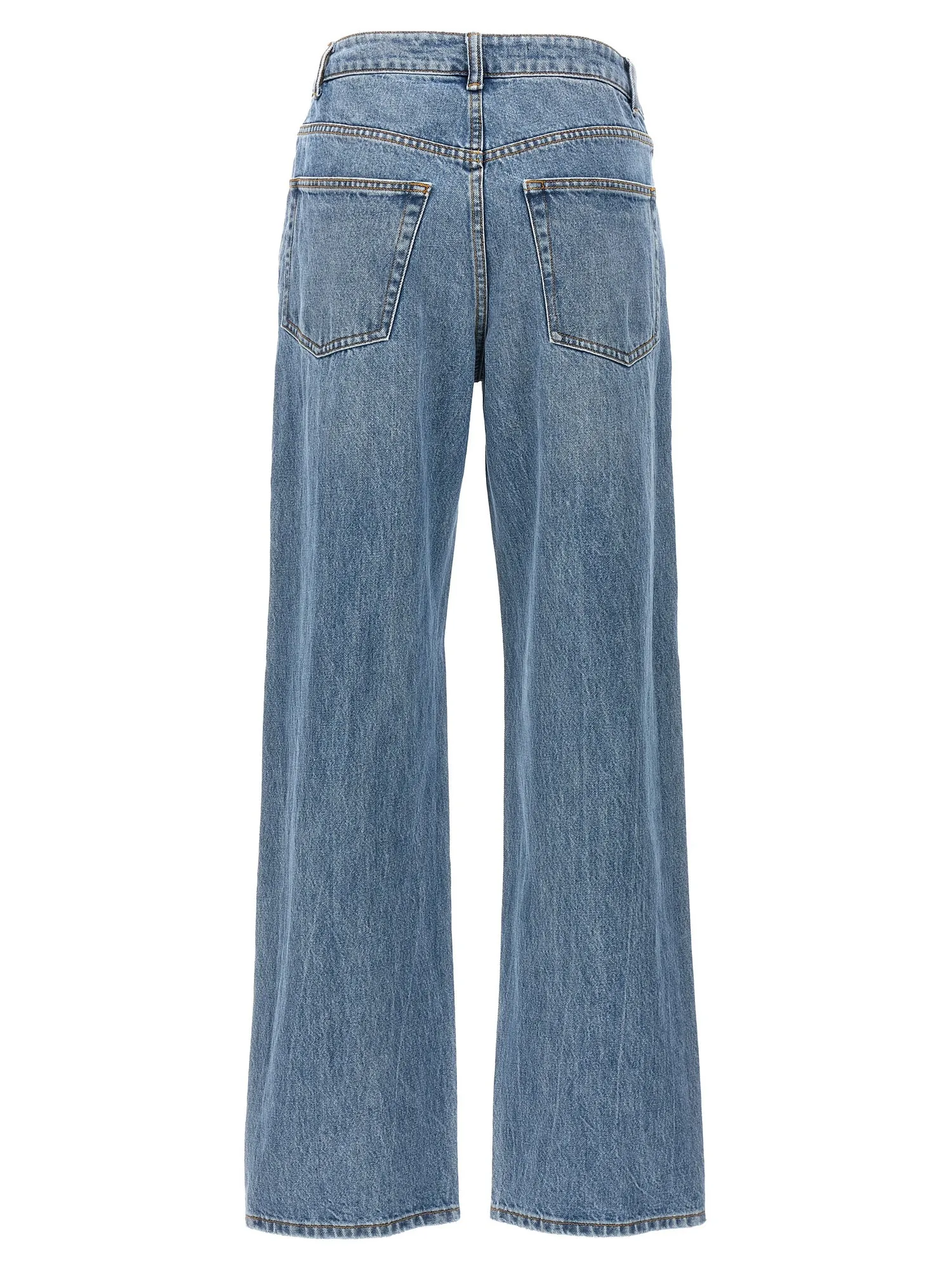 Denim X Alexander Wang    Denim X Alexander Wang 'Asymmetrical Waistband With Bikini' Jeans