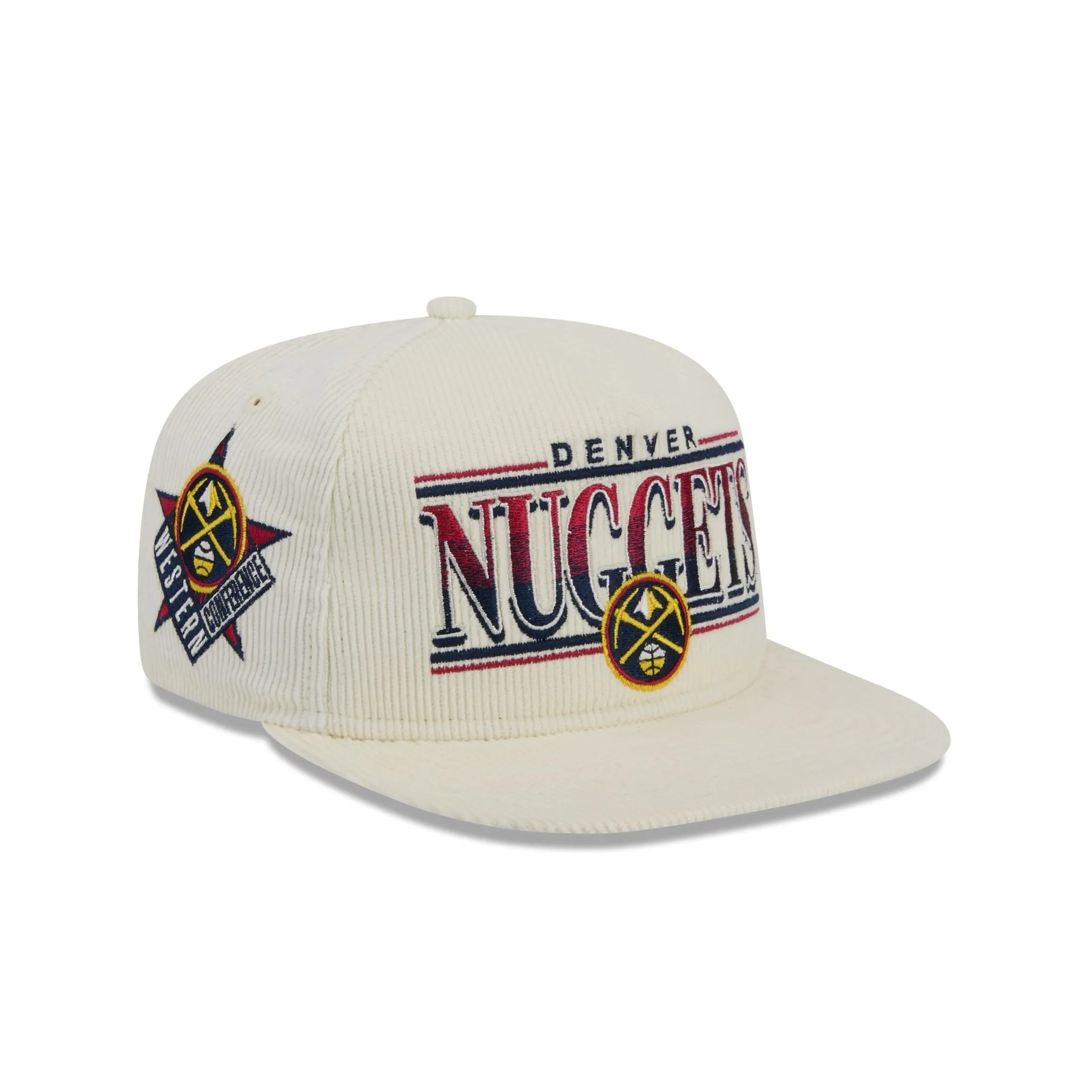 Denver Nuggets Throwback Corduroy Golfer Hat