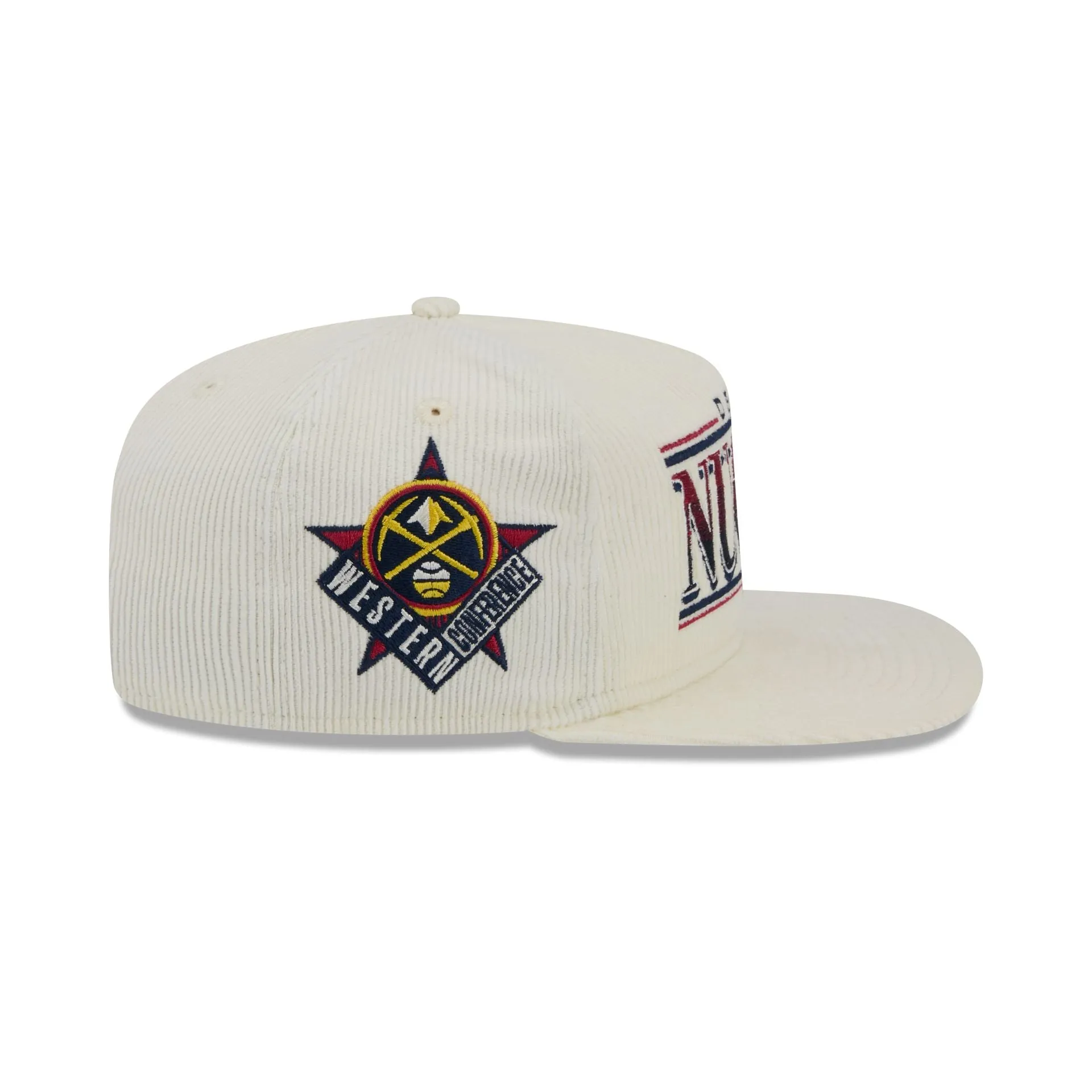 Denver Nuggets Throwback Corduroy Golfer Hat