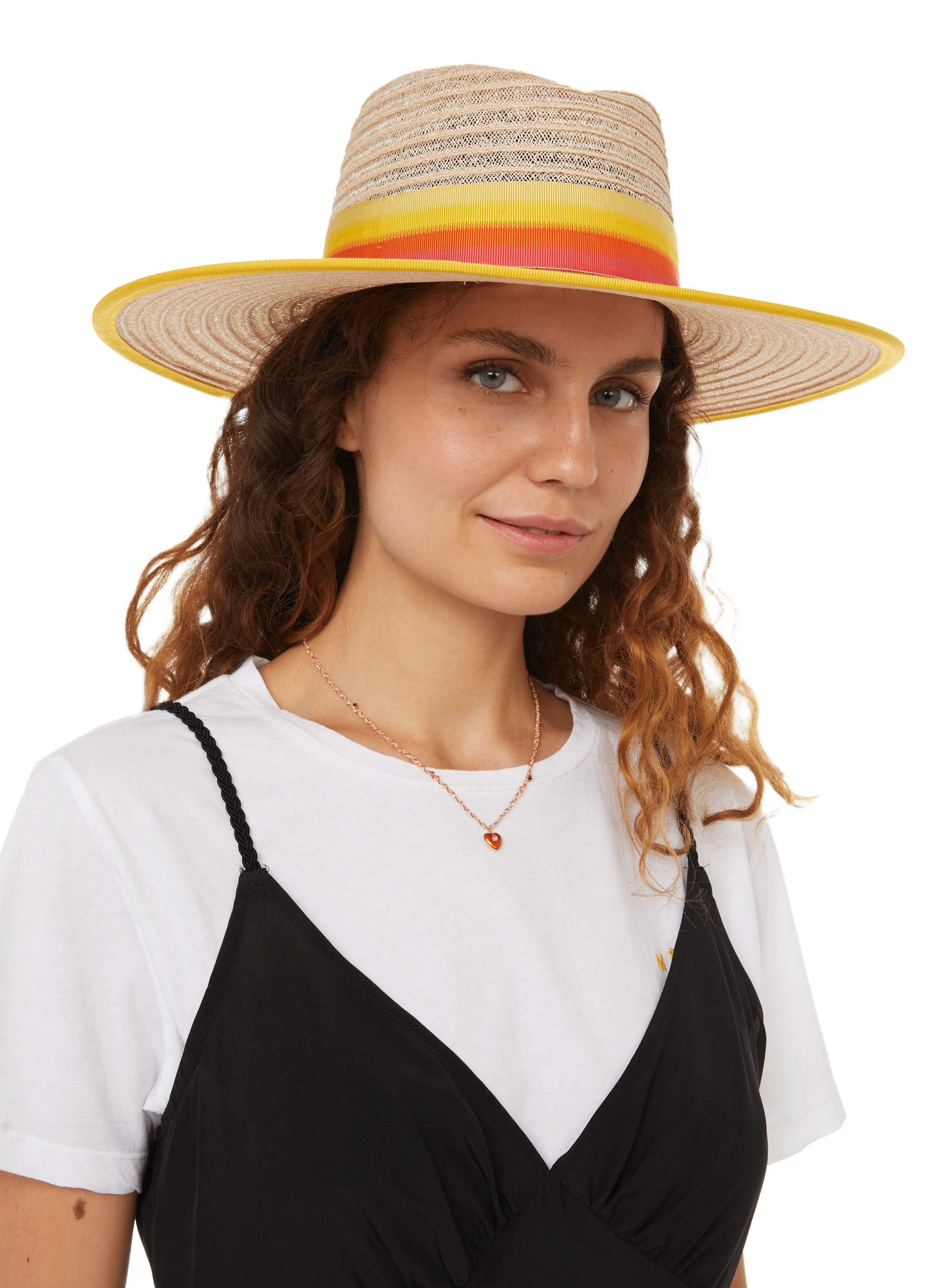 DESTREE  Cindy Sunrise straw hat - Multicolour