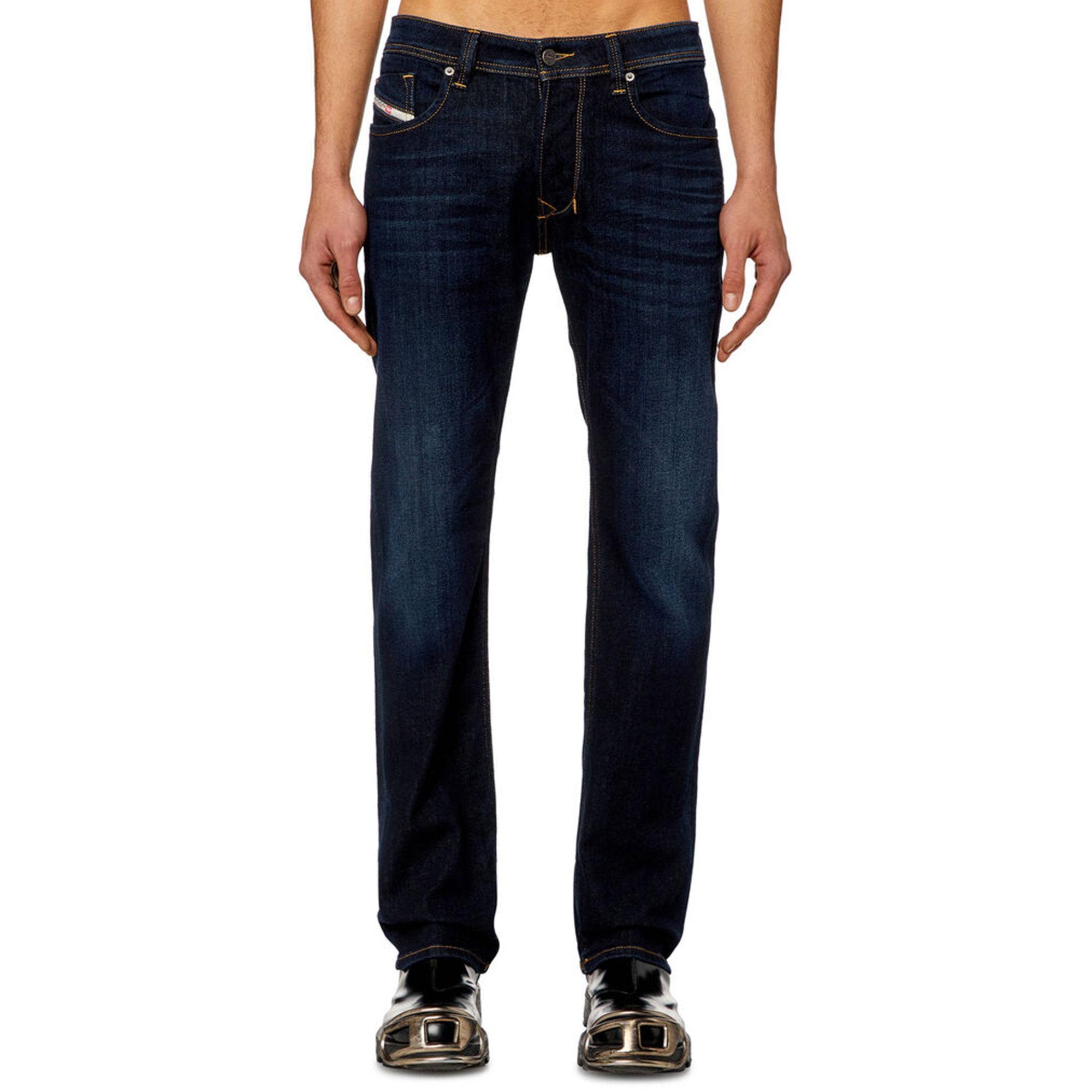 Diesel Larkee 009ZS Straight Fit Jean - Dark Blue