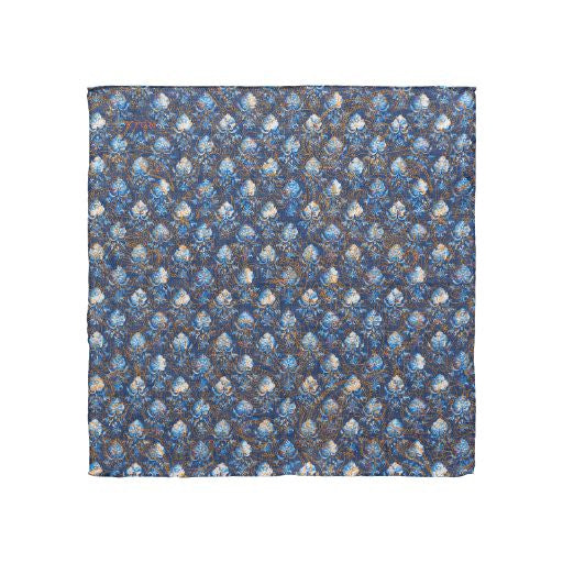 Double Patterned Pocket Square