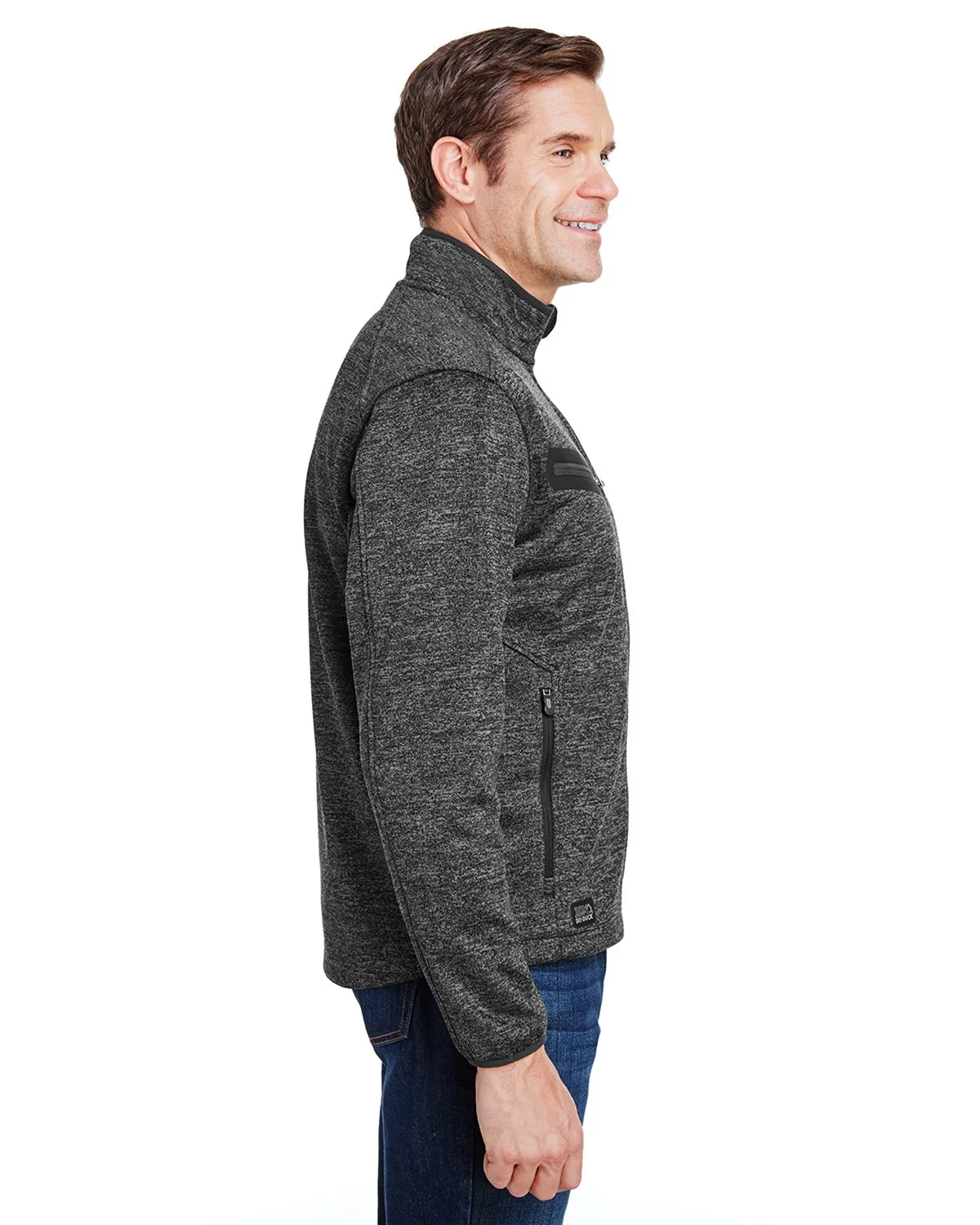 Dri Duck 5316 Atlas Bonded Mélange Sweater Fleece Jacket