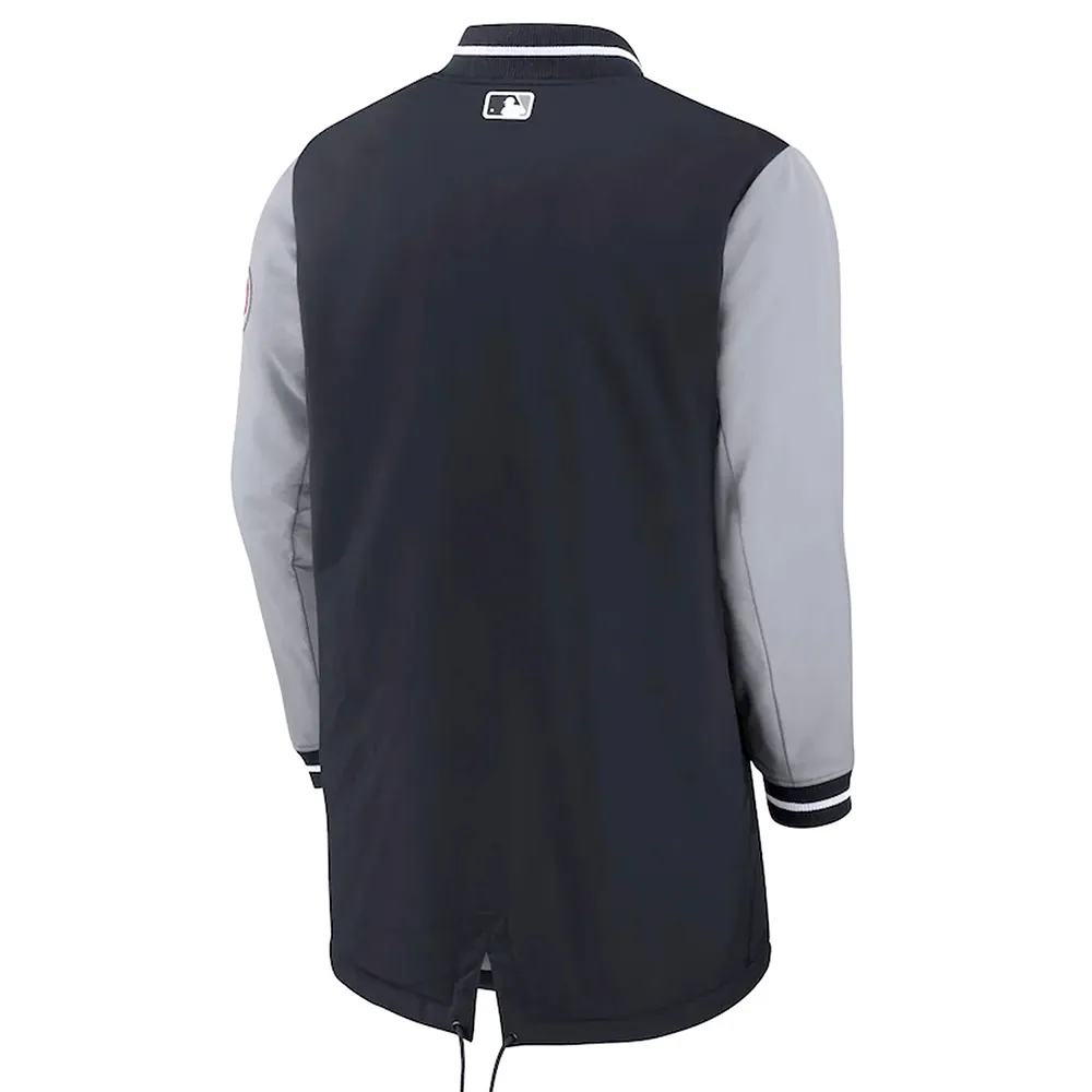 Dugout Performance NY Yankees Navy and Gray Jacket