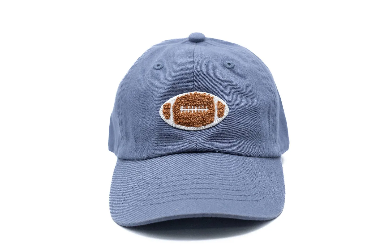 Dusty Blue Hat + Terry Football: Toddler (1Y-4Y)