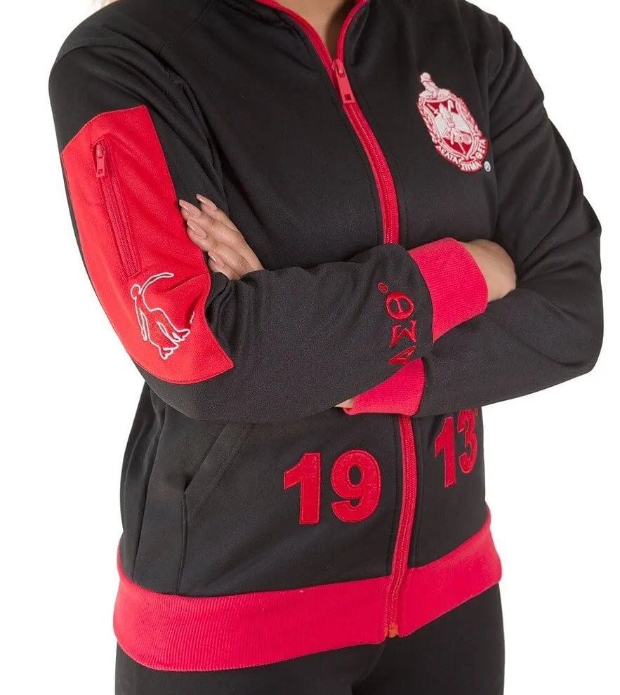 Elite Pre-Decorated Track Jacket - Delta Sigma Theta