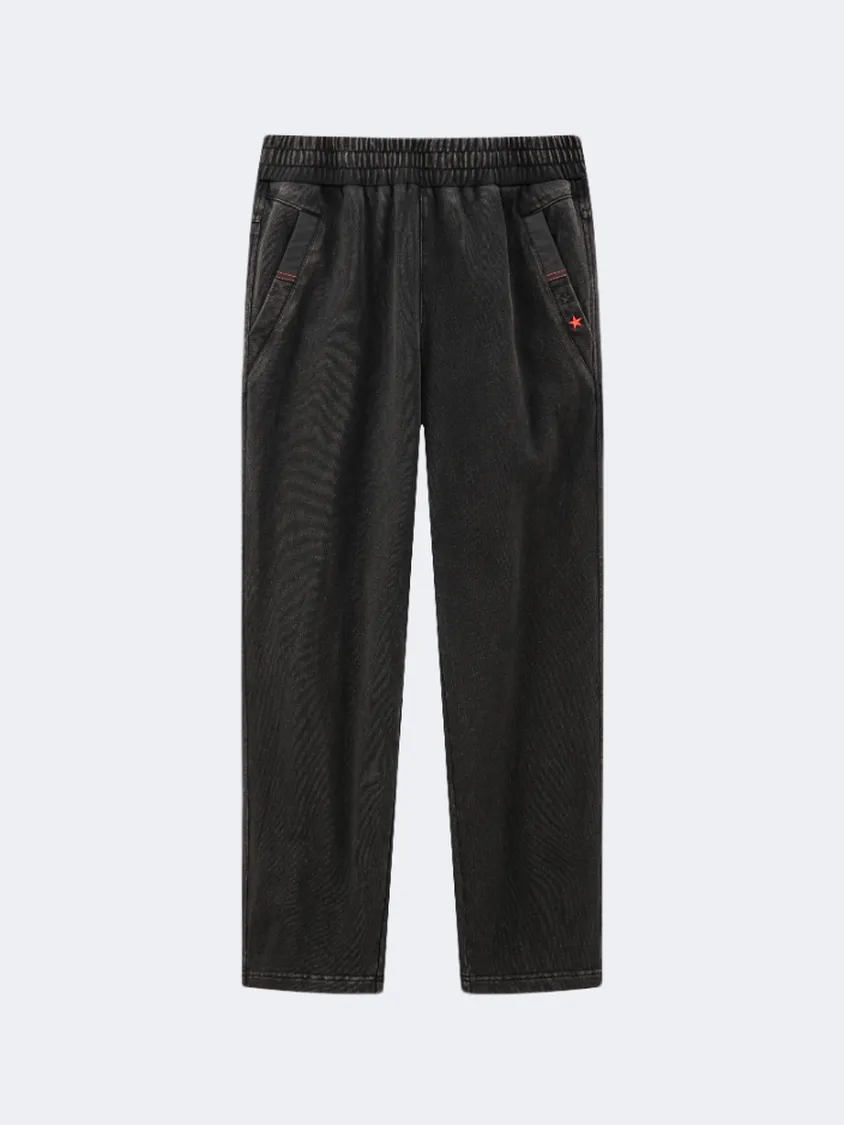 Erke Knitted Men Lifestyle Pant Black