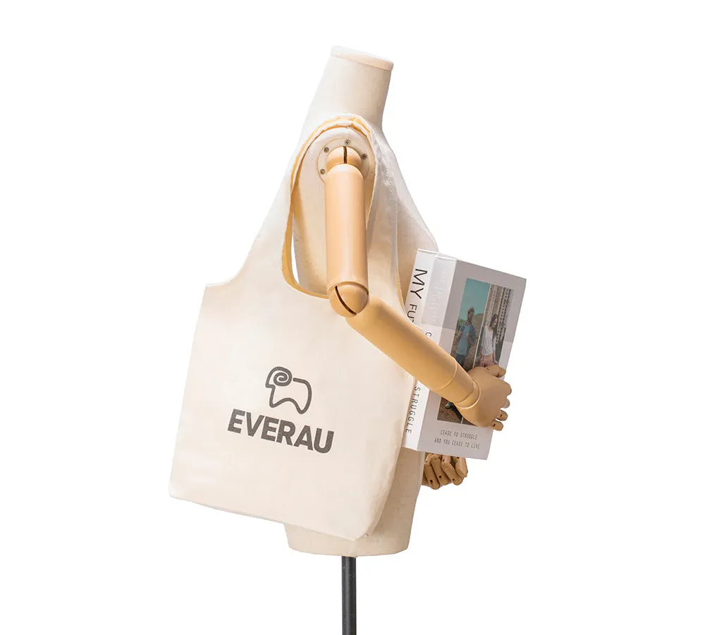 EVERAU Versatile Hand Carry Shoulder Canvas Tote Bag