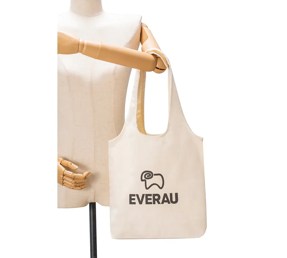 EVERAU Versatile Hand Carry Shoulder Canvas Tote Bag