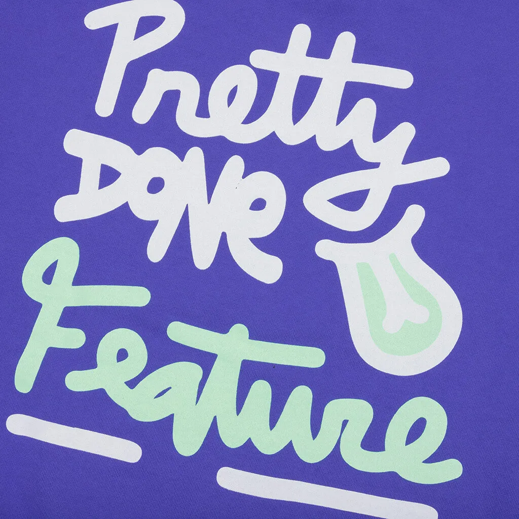 Feature x Pretty Done Moon Beam Crew - Amparo Blue