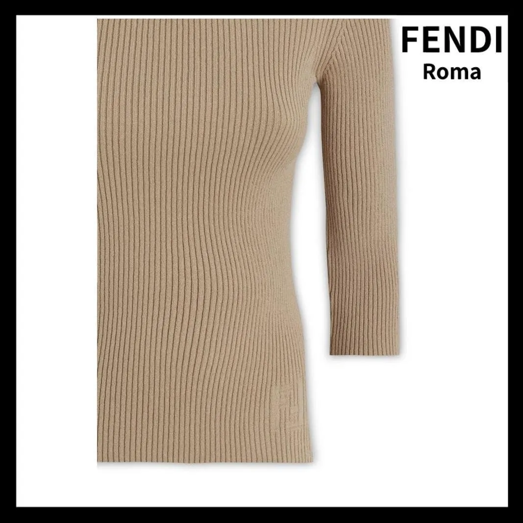 FENDI  |Logo V-neck & Crew neck