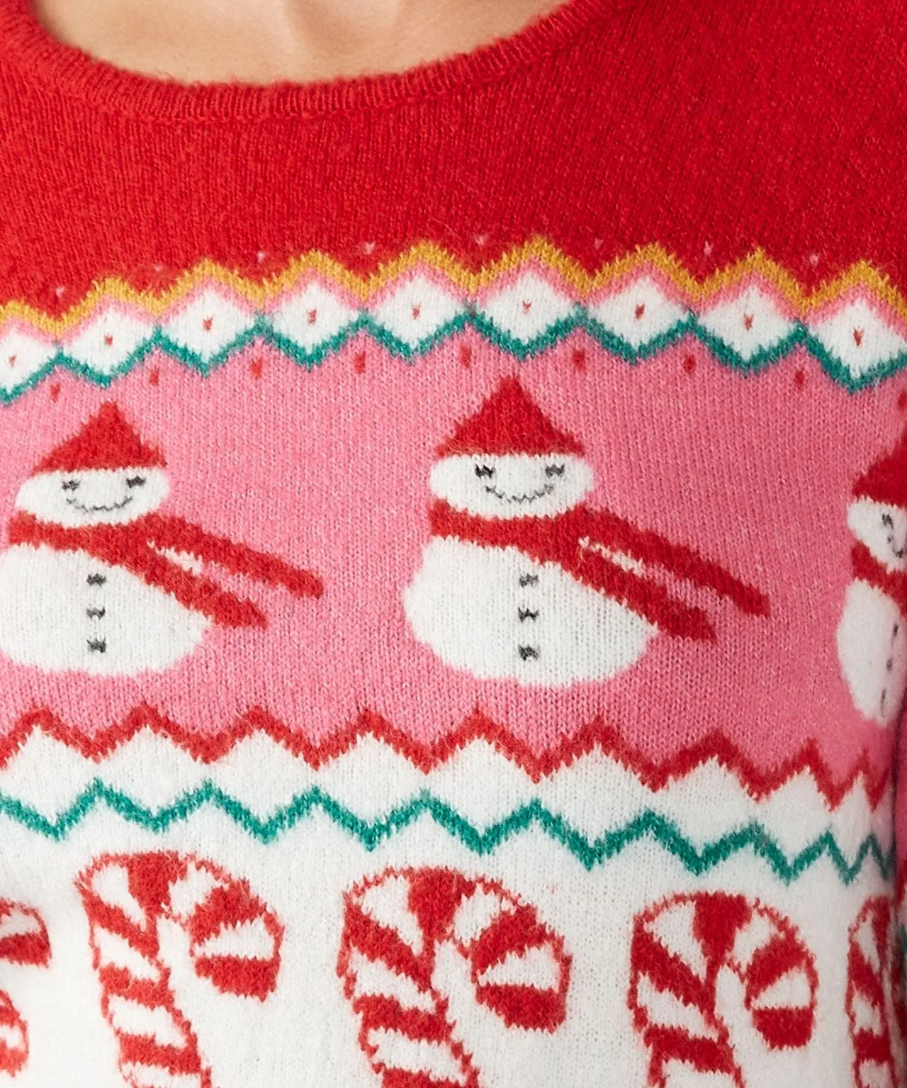 First Avenue Festive Snowman Jumper