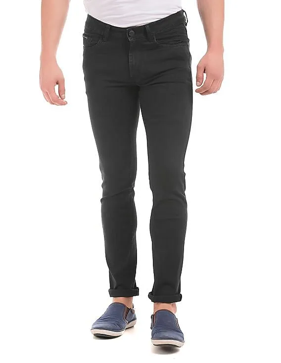 Flying Machine Skinny Fit Dark Stone Wash Jeans