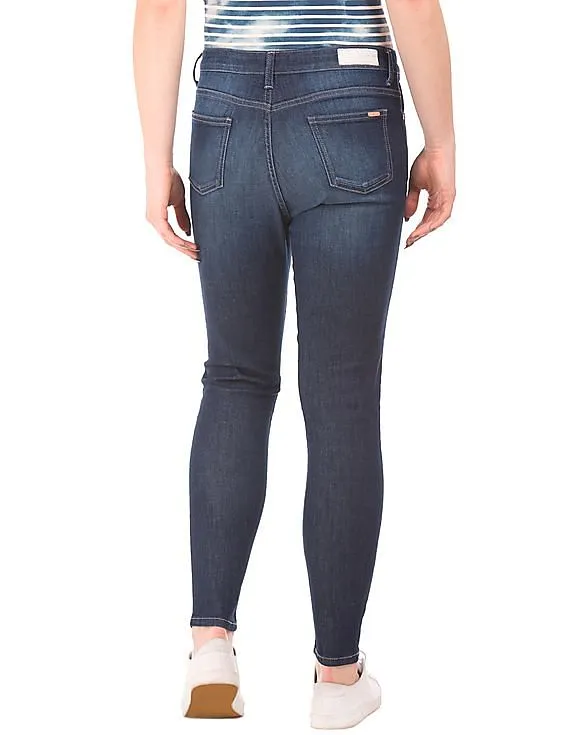 Flying Machine Women Skinny Fit Stone Wash Jeans