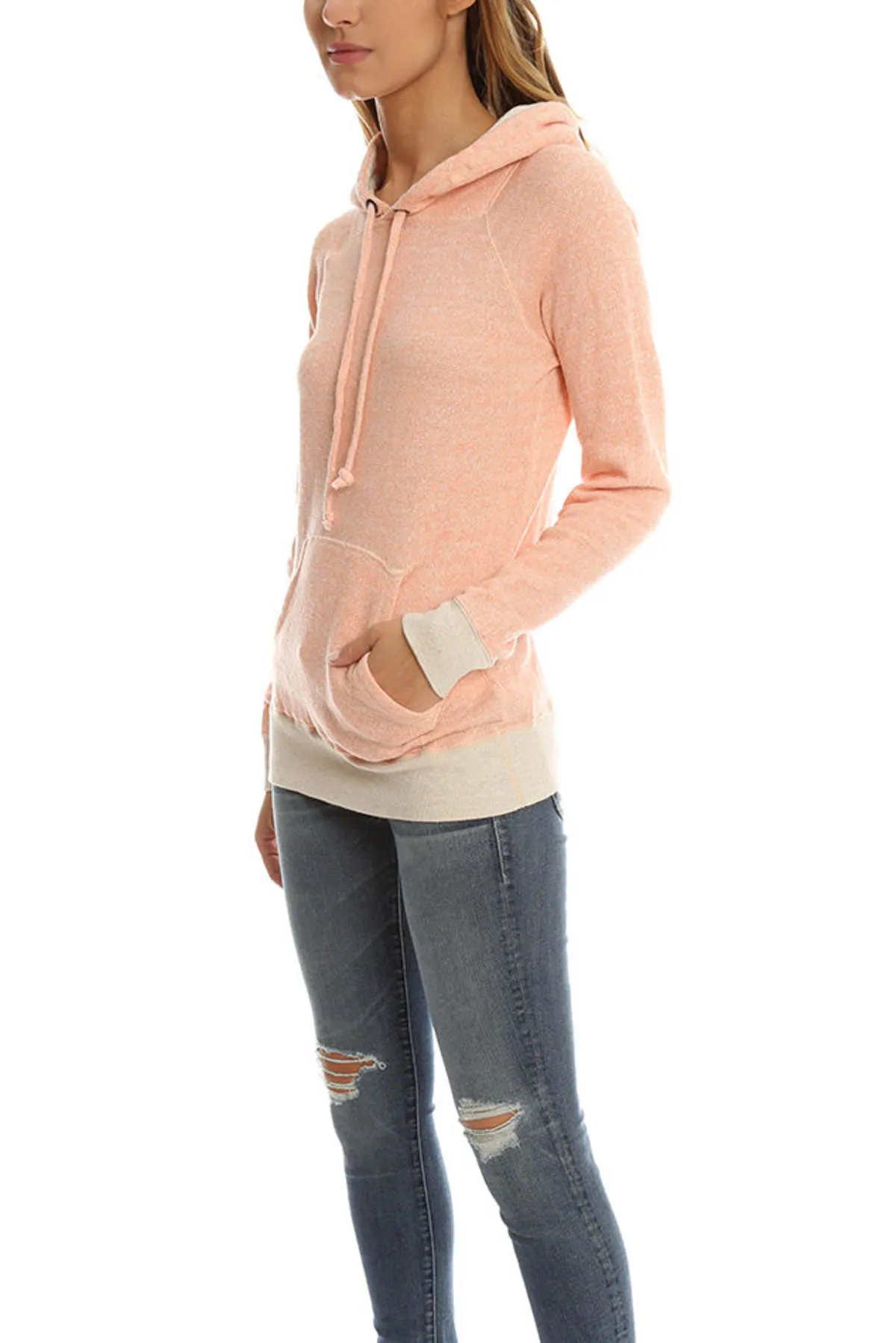 Gauze Hoody - Pink