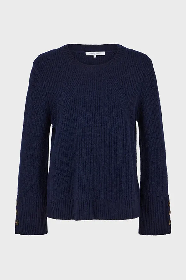 Gerard Darel JOYCA RIBBED WOOL SWEATER