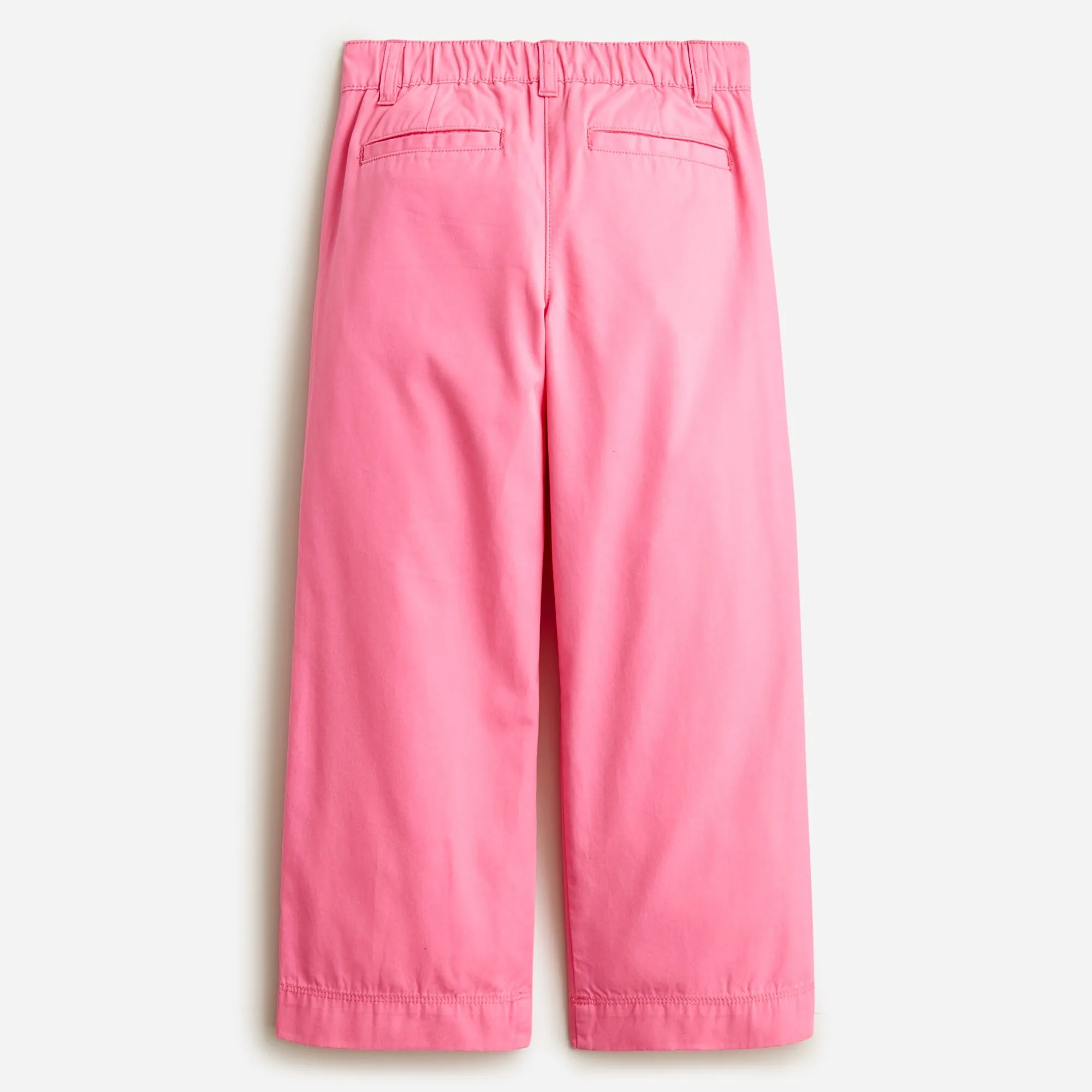 Girls' pleated chino pant