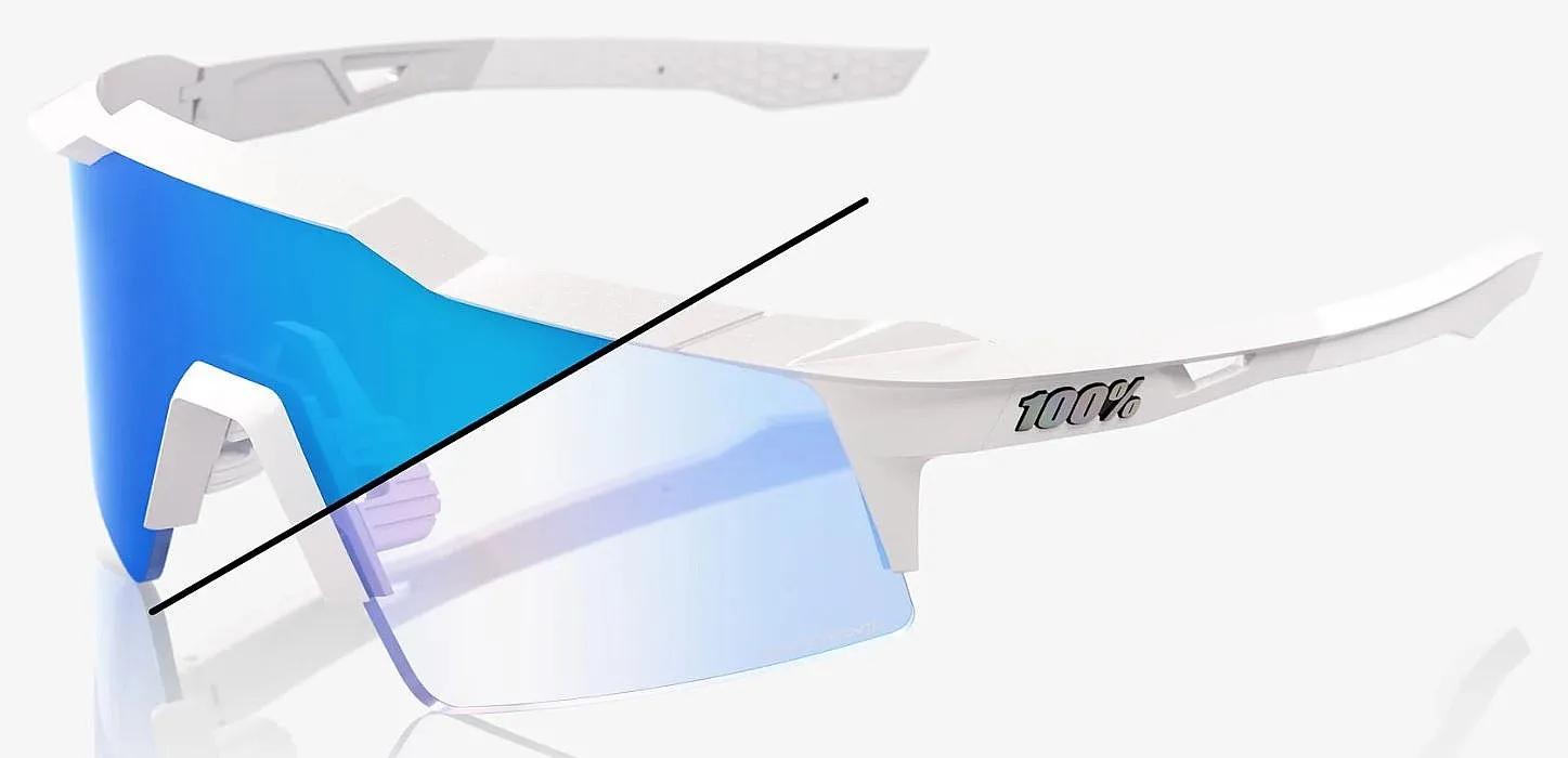 glasses 100% Speedcraft SL LE - Bastille/Blue Mirror Photochromic