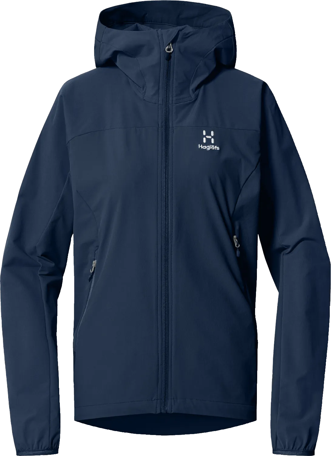 Haglöfs Women's Move Softshell Hood Tarn Blue | Buy Haglöfs Women's Move Softshell Hood Tarn Blue here | Outnorth