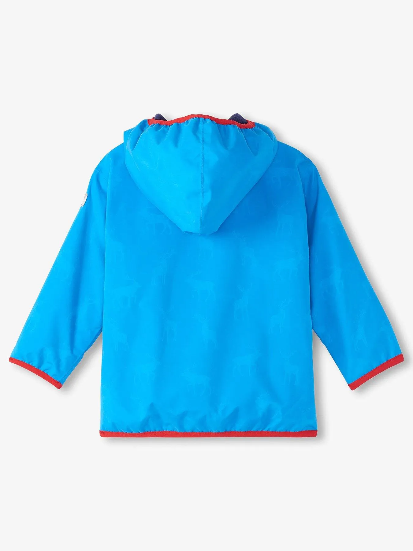 Hatley Boys Blue Elks Colour Changing Soft Shell Jacket