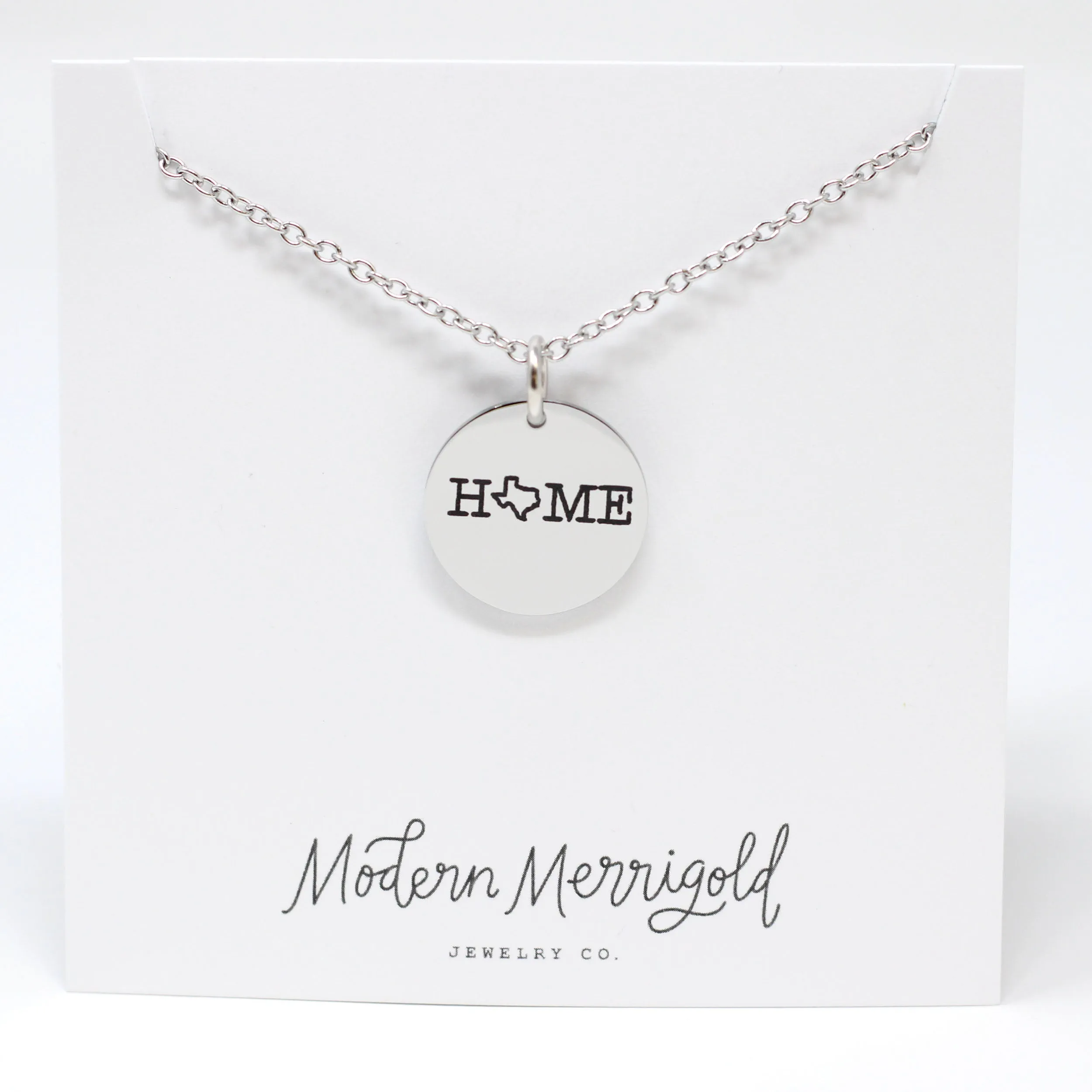 Home State Charm Necklace