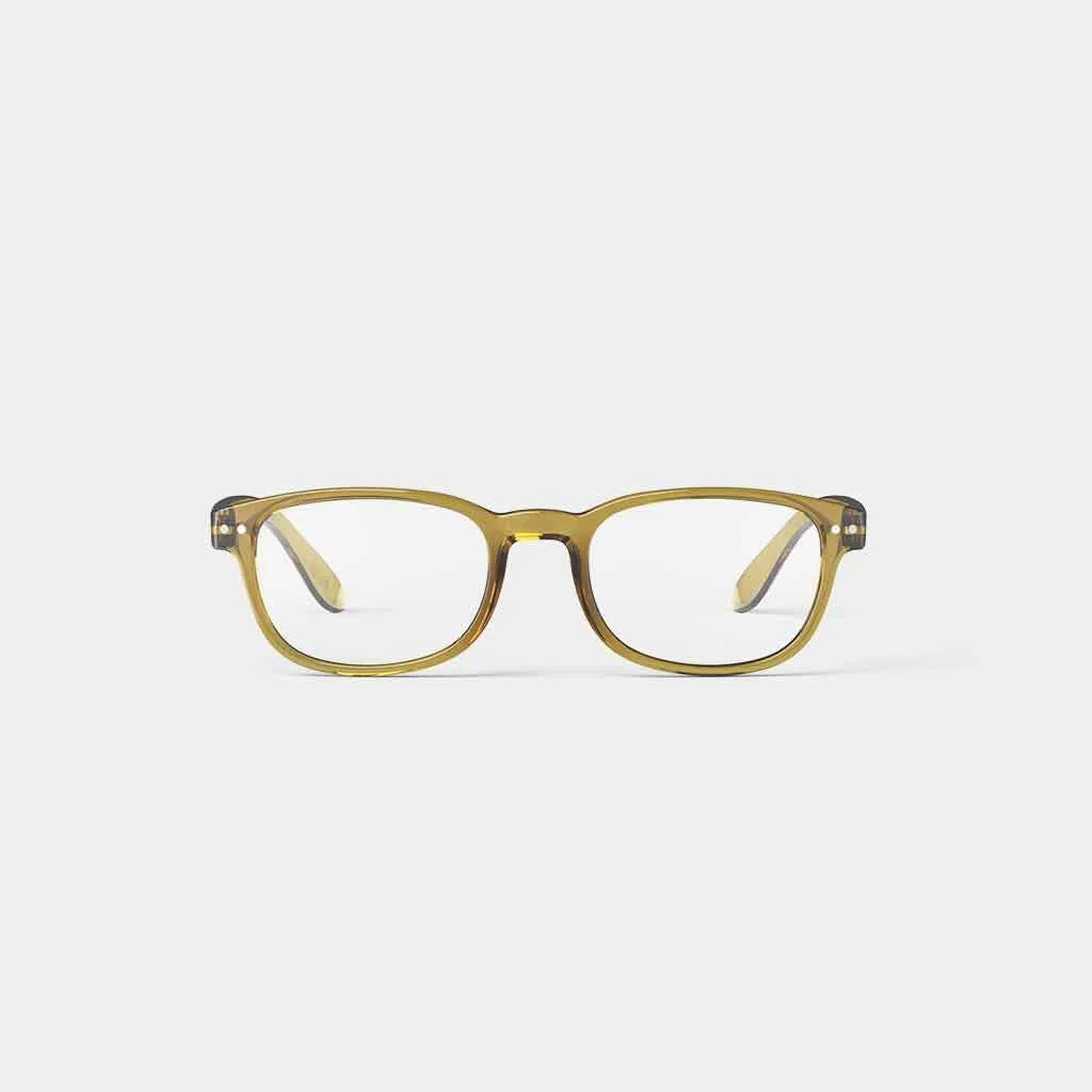 IZIPIZI #B Reading Glasses - Golden Green