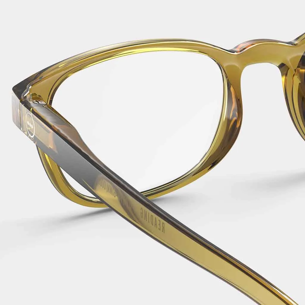 IZIPIZI #B Reading Glasses - Golden Green