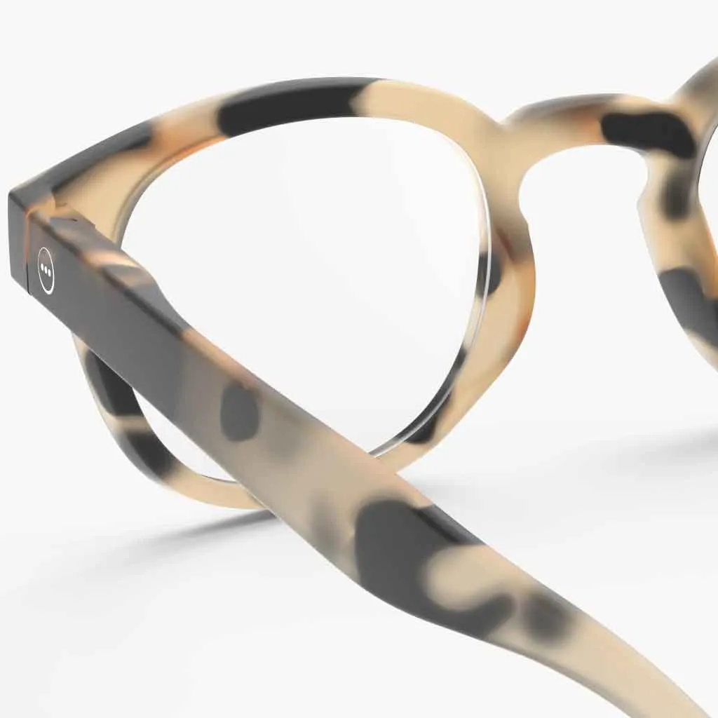 IZIPIZI #C Reading Glasses - Light Tortoise