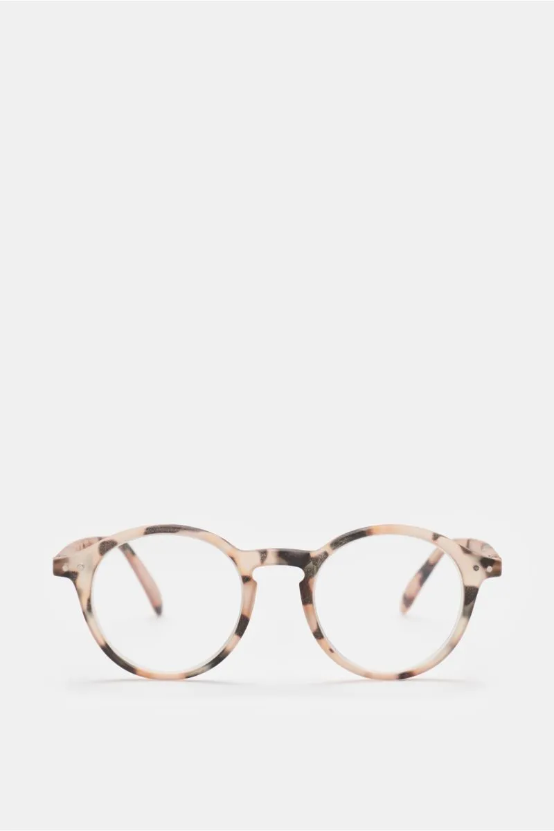 IZIPIZI reading glasses '#D' light brown patterned