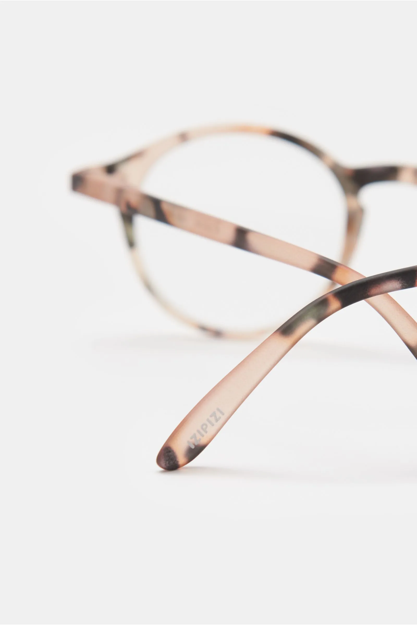 IZIPIZI reading glasses '#D' light brown patterned