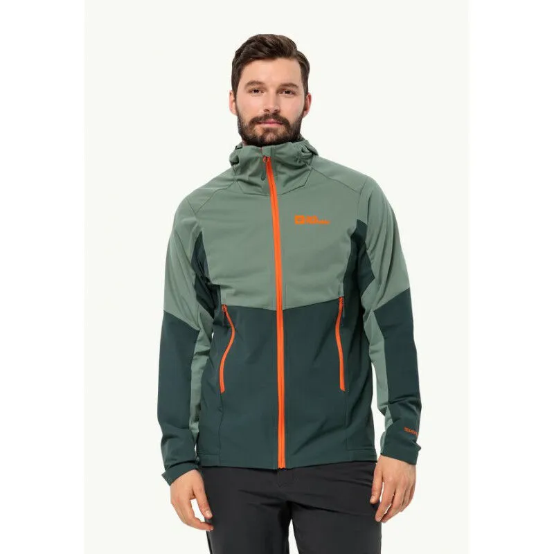 Jack Wolfskin  Brisstal Hoody - Giacca softshell - Uomo