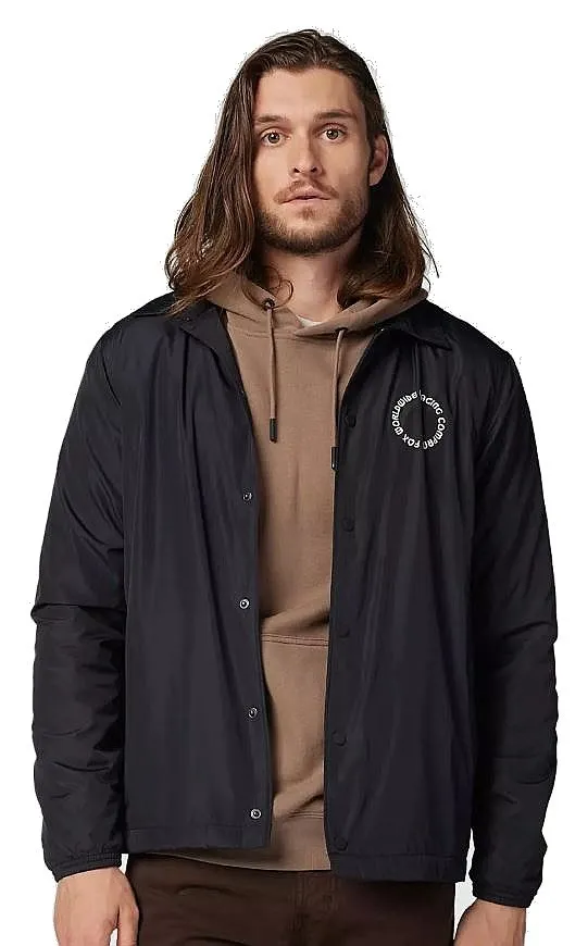 jacket Fox Next Level Coaches - Black - men´s