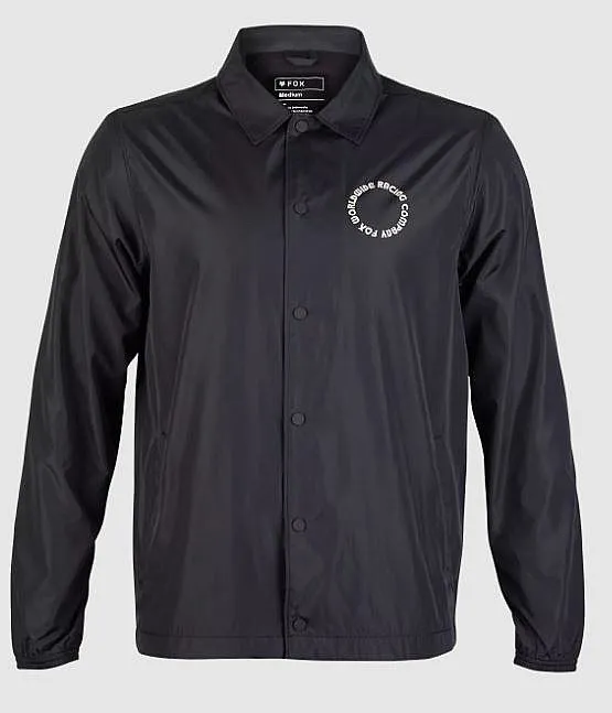 jacket Fox Next Level Coaches - Black - men´s