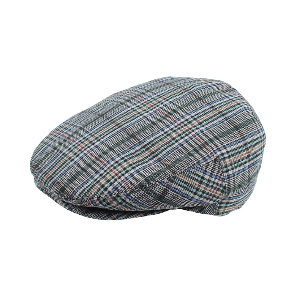 Jeanne Simmons Accessories Navy/Green Plaid Hat (Men's)