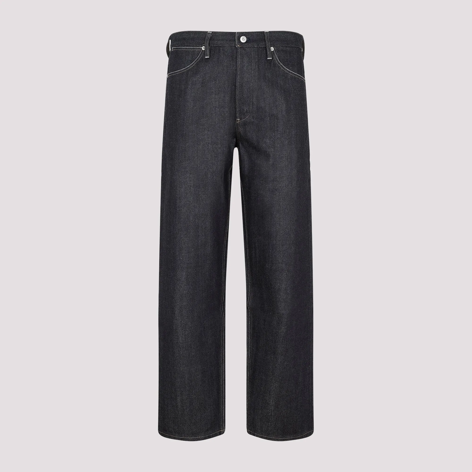 JIL SANDER Blue Straight Leg Jeans for Women