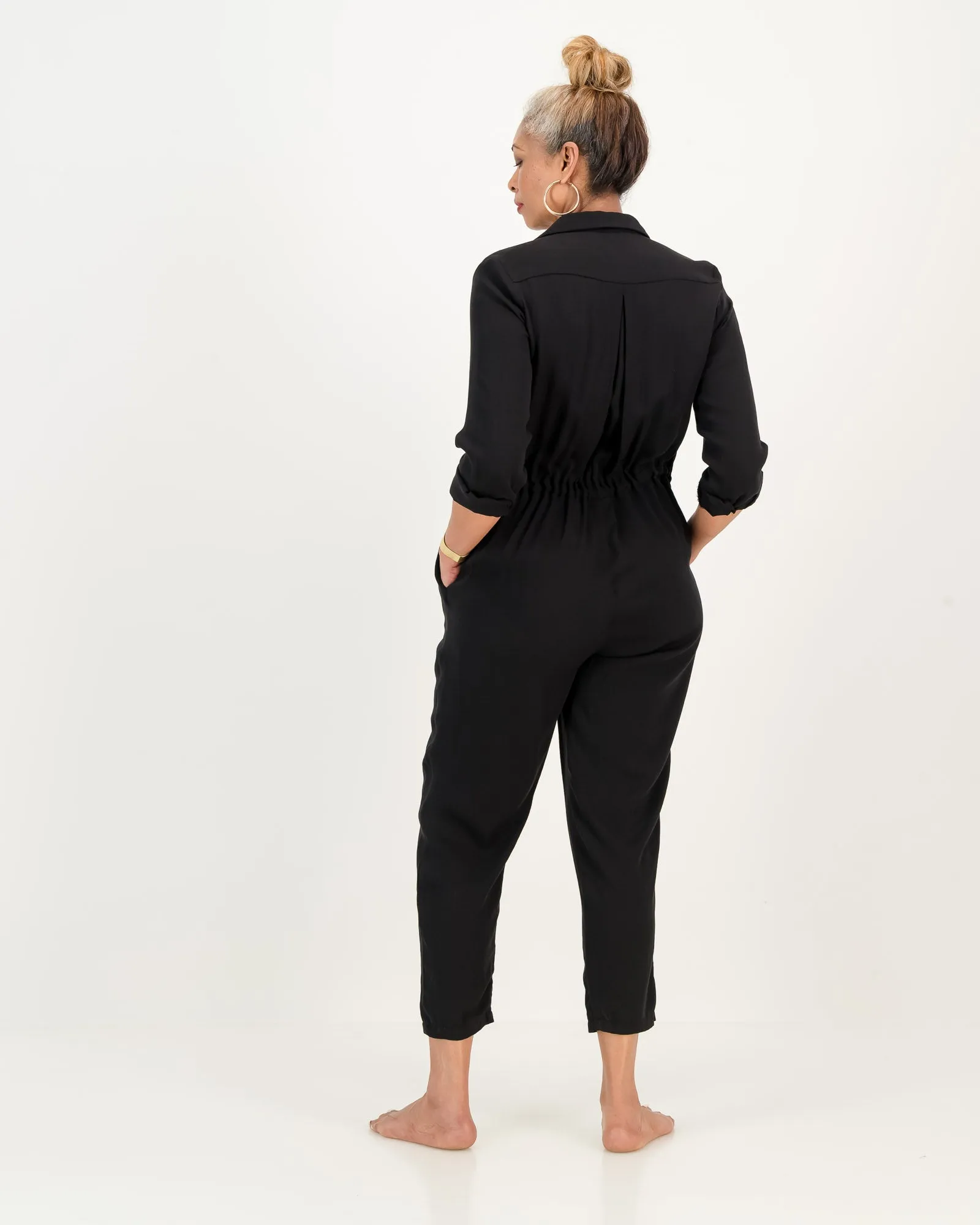 karen jumpsuit - black