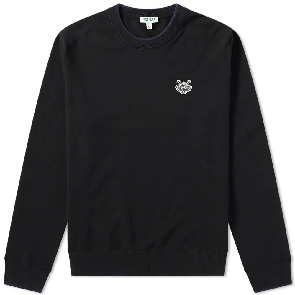 Kenzo Tiger Crew KnitBlack