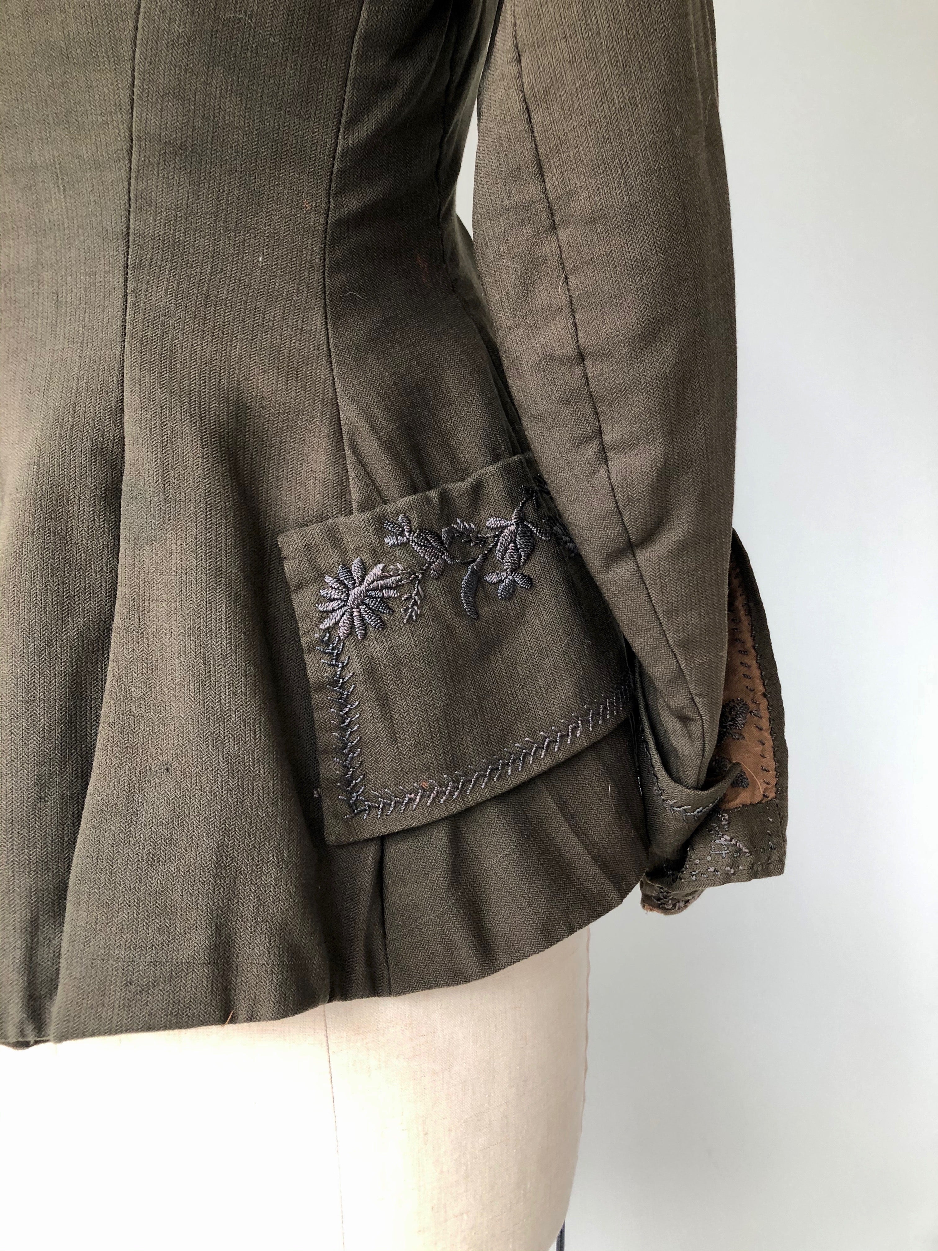 Landseer Victorian Gabardine Wool Jacket