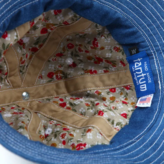 Liberty Bucket Hat (Linen/Denim)