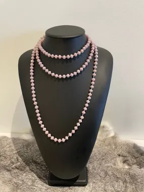 Long Crystal Beaded Necklaces