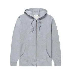 Loopback Zip Hoody - Grey Melange