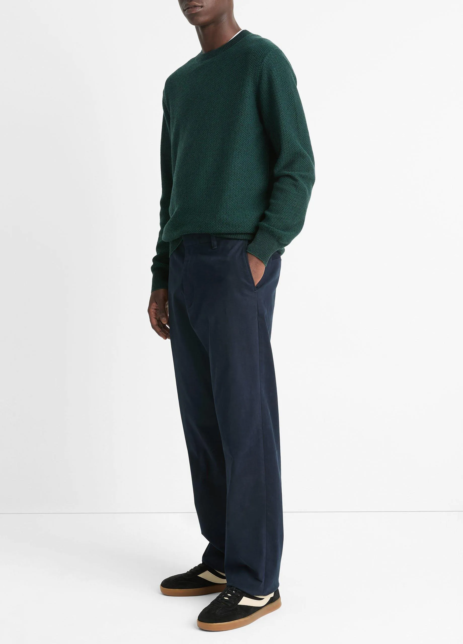 Louie Relaxed Stretch-Cotton Pant