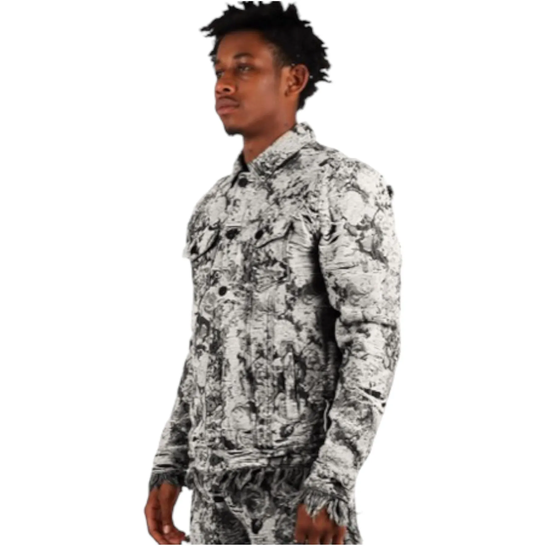 MAJESTIK: Heavy Jacquard Tapestry Jacket DJ2370