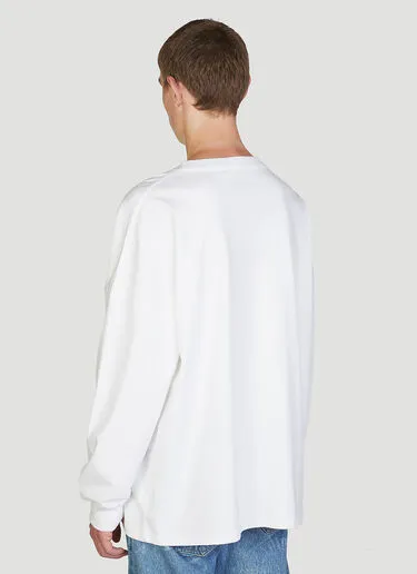 MARTINE ROSE  |Crew Neck Street Style Long Sleeves Cotton Oversized