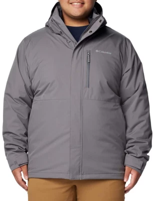 Men's Columbia Abiqua Falls Interchange Waterproof Detachable Hood 3-in-1 Jacket