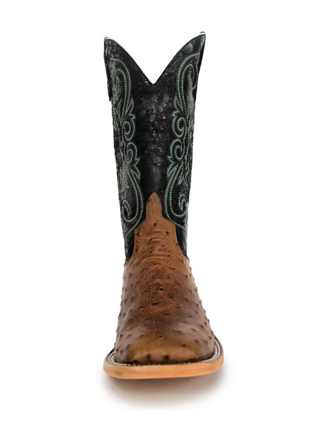 Mens Horse Power Top Hand Oryx Lux Full Quill Ostrich Boots