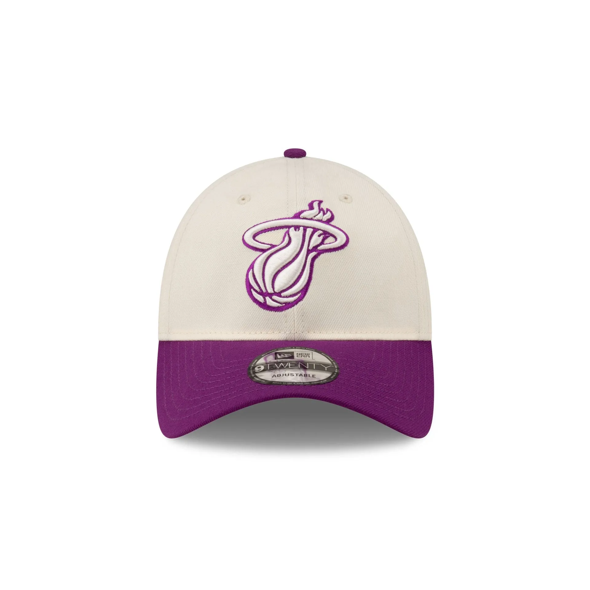 Miami Heat Chrome 9TWENTY Adjustable Hat